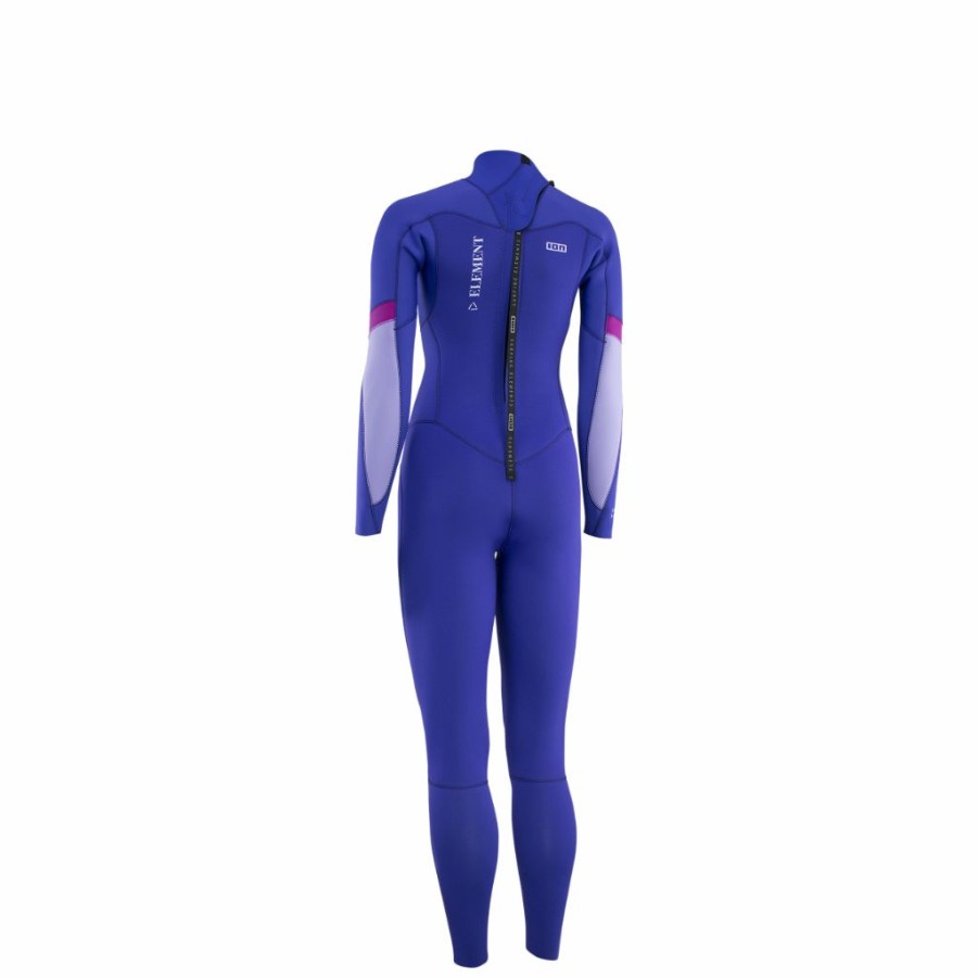 WATER ION Langarm | Damen Neoprenanzug Element 4/3 Back Zip