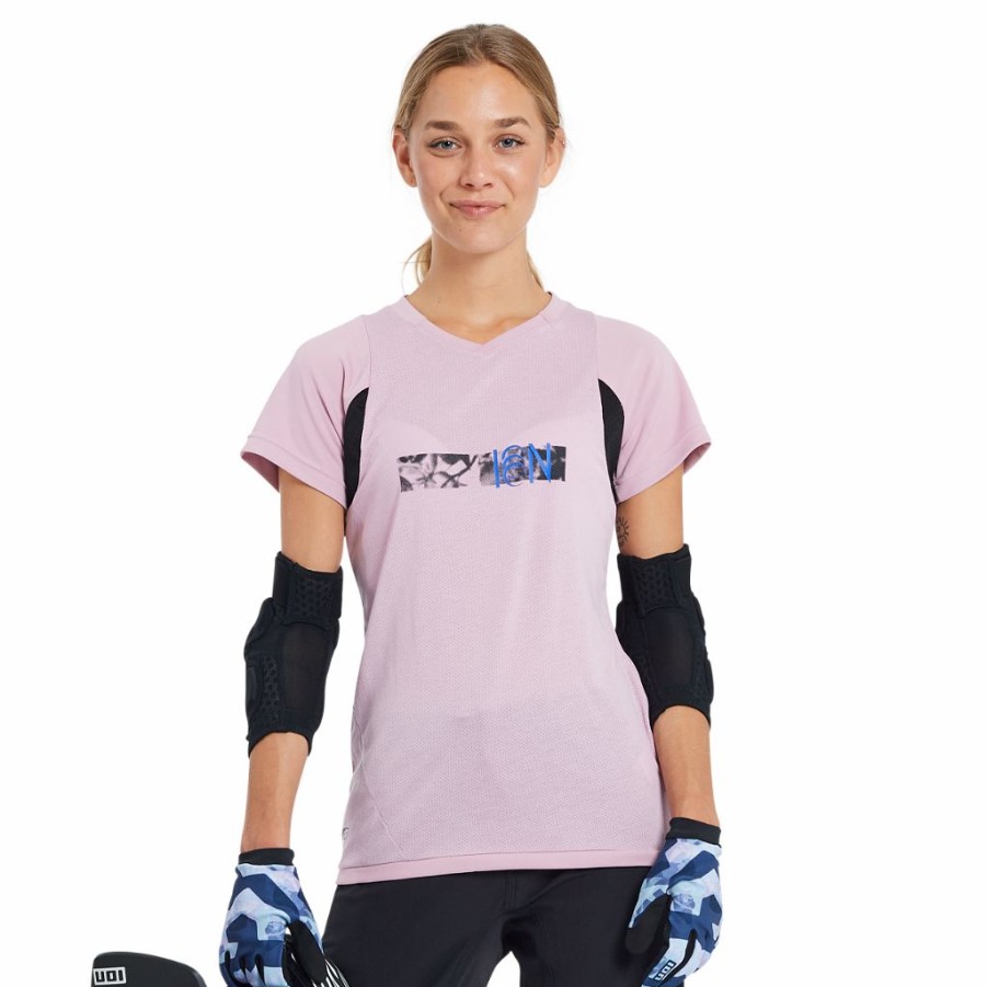 BIKE ION Jerseys | Damen Mtb Jersey Scrub Amp Kurzarm