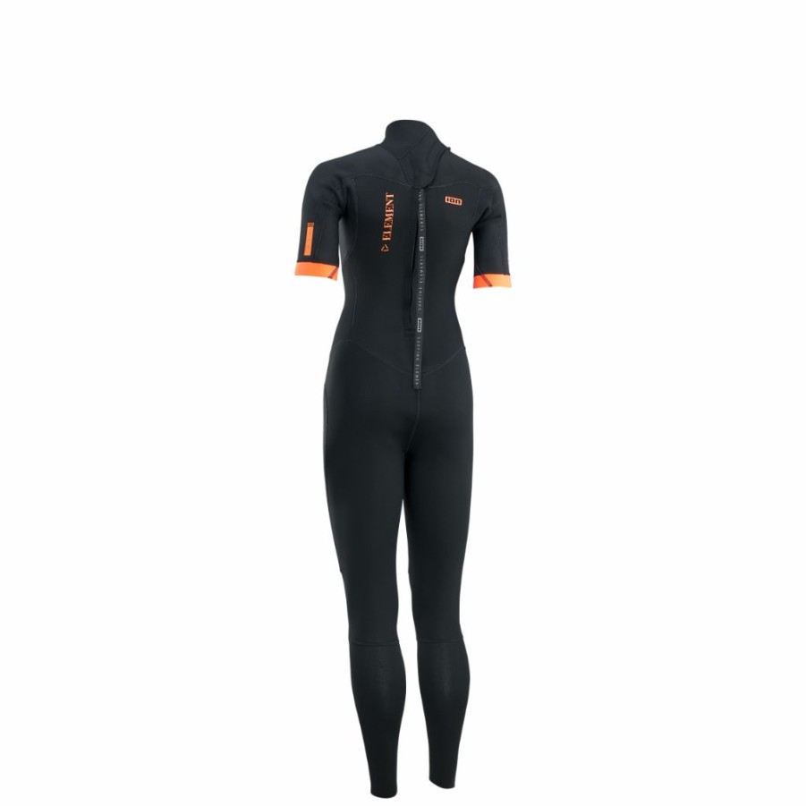 WATER ION Kurzarm | Damen Neoprenanzug Element 3/2 Kurzarm Back Zip