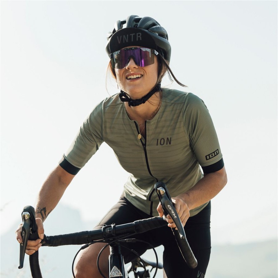 BIKE ION Jerseys | Gravel Jersey Vntr Amp Kurzarm Damen