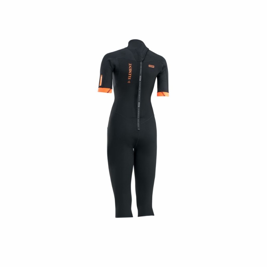 WATER ION Knielang | Damen Neoprenanzug Element 3/2 Overknee Kurzarm Back Zip