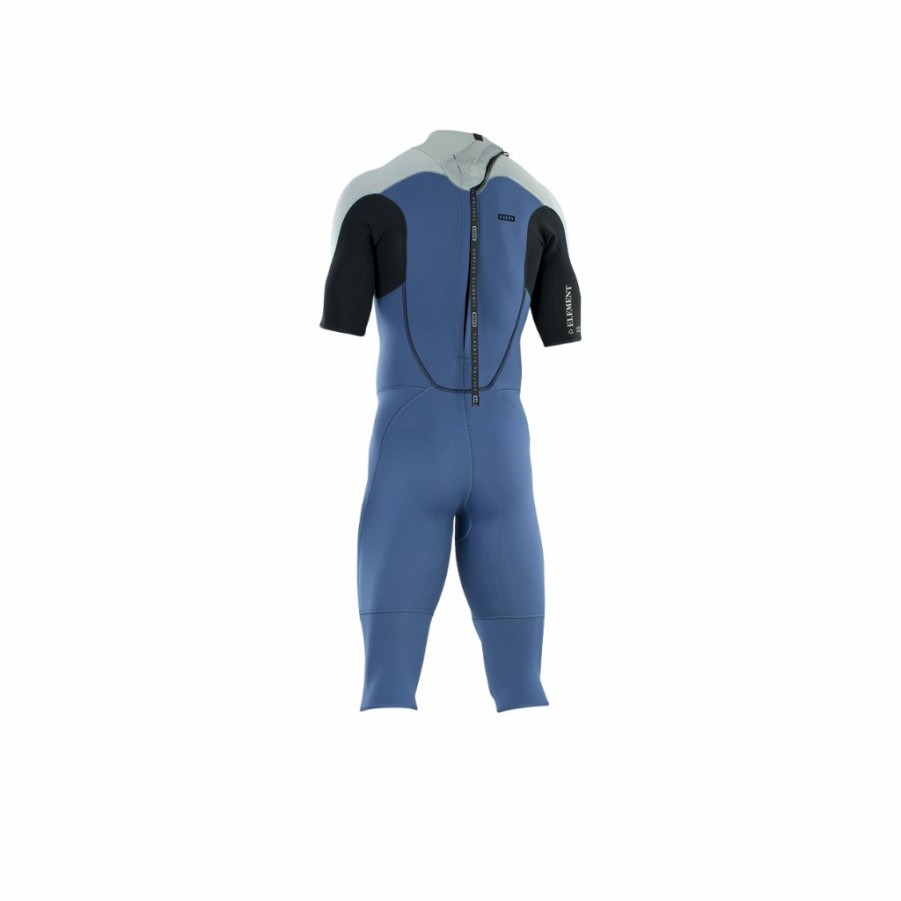 WATER ION Knielang | Herren Neoprenanzug Element 3/2 Overknee Kurzarm Back Zip